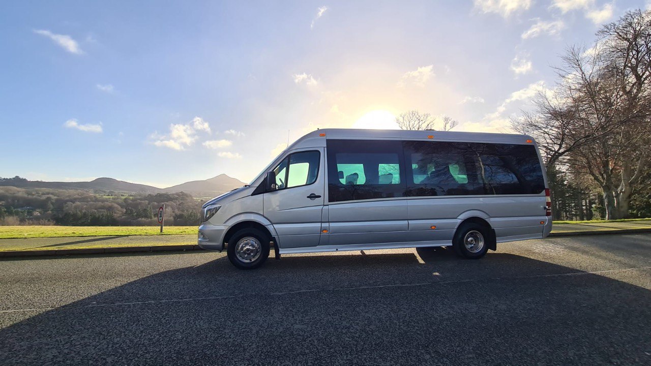 Silver Cezar & Sons luxury minibus
